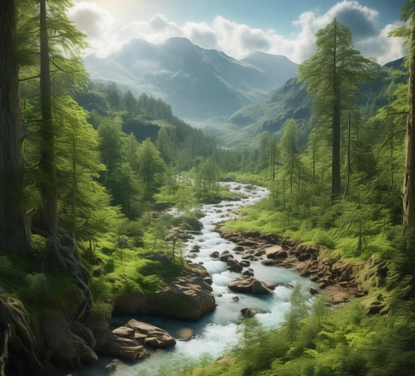 山水林木,风景与林业设计的完美融合