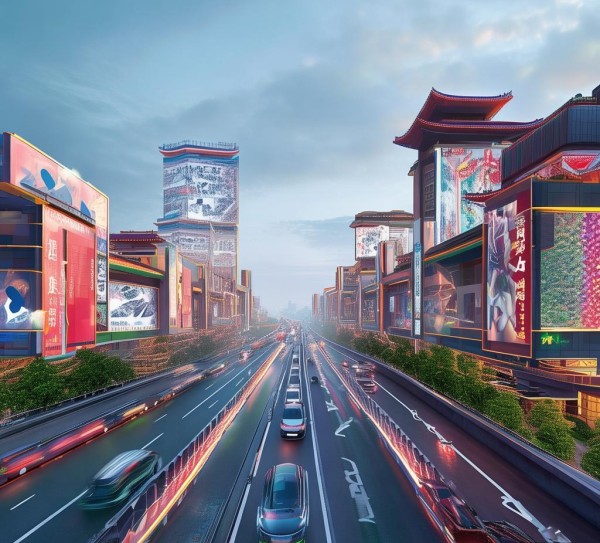 山西高速路，广告规划设计的创新与实践