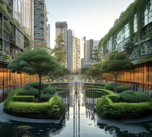 环园林城市，视觉与智慧的完美融合