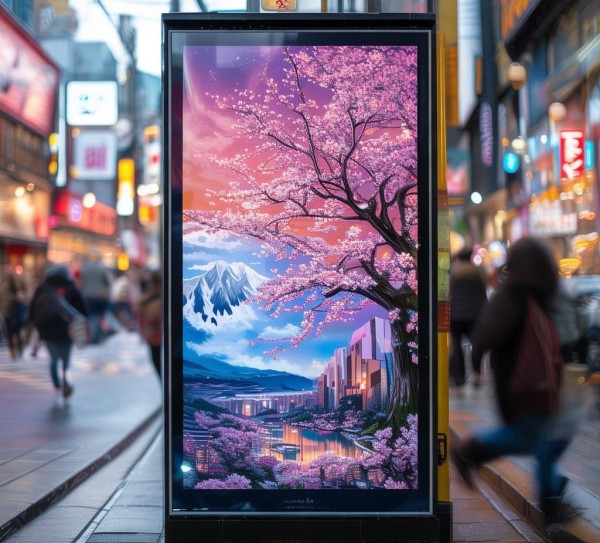 日本户外广告,视觉与情感的传播之旅