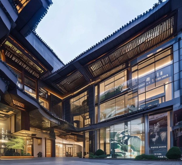 浙江广告展示规划馆，现代与传统结合的创新