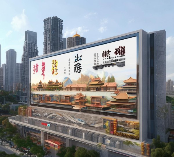 陇川广告牌规划设计图,从设计到实际应用