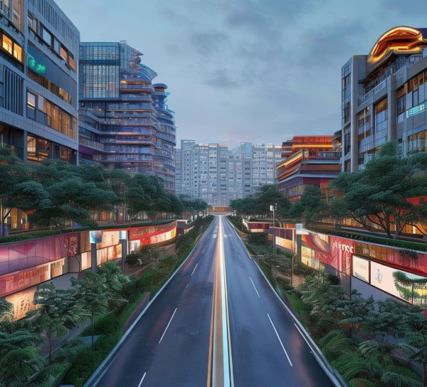 武汉广告道路规划设计,创新与融合