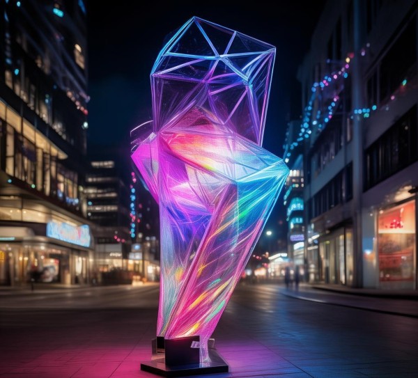 创意广告投影灯设计规划,modern design in modern advertising