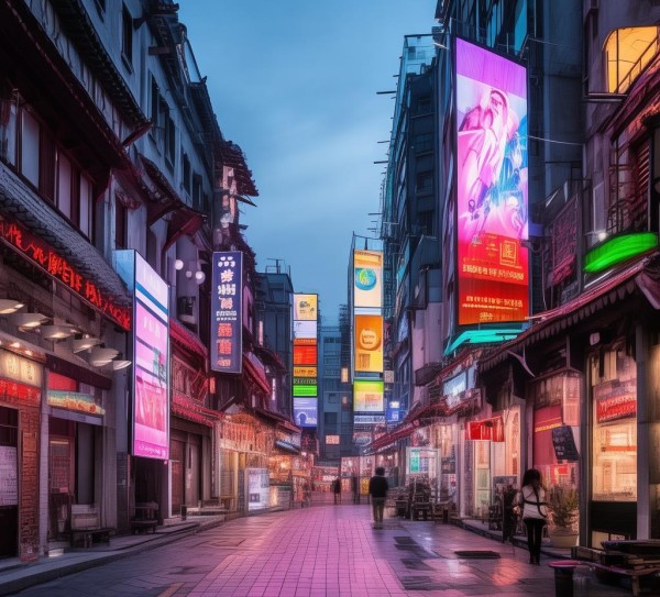 合肥户外广告街区规划,未来与现状的碰撞与融合