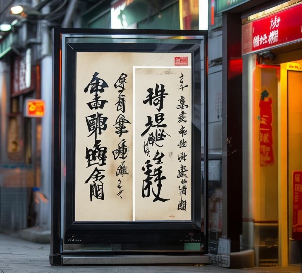 传统与现代对联广告,传统与现代的完美融合