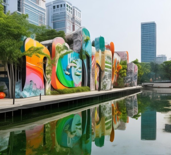 晋江户外广告，与自然对话的艺术盛宴