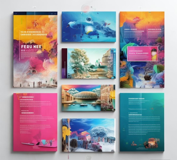 助力品牌传播与客户体验,创意广告设计方案图