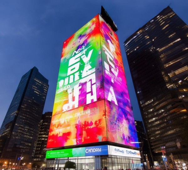 城市广告公司，活力的象征，吸引你来到这里！