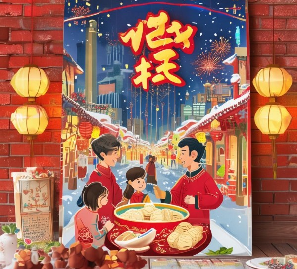 过年必备！广告公司最浪漫的过年宣传海报