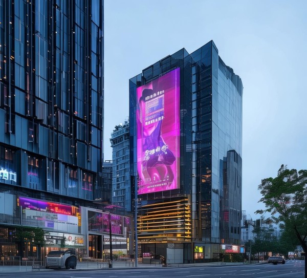杭州下沙，户外广告的未来与活力的结合