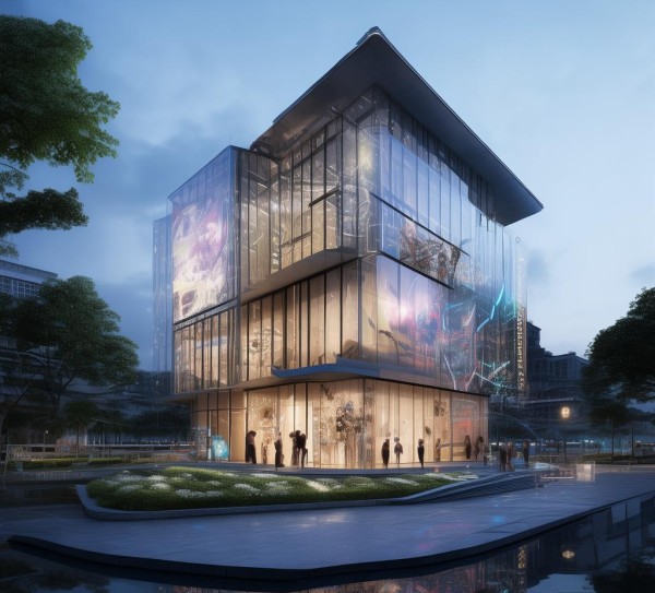 福建广告展览规划馆,城市文化景观的创新地标