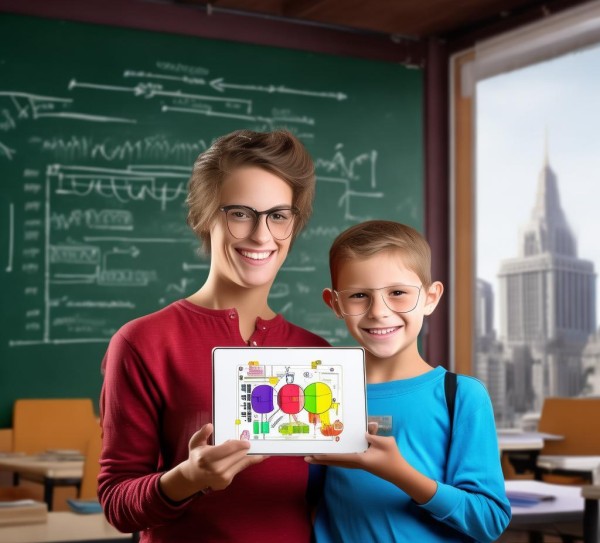 学科规划与广告图片，视觉传递与教育价值的结合