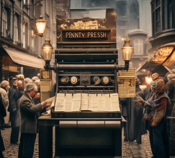 Penny Press，广告领域的创新与责任