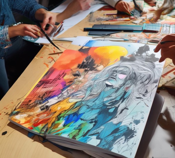 从广告公司案例到宣传画册,一场视觉艺术的艺术创作