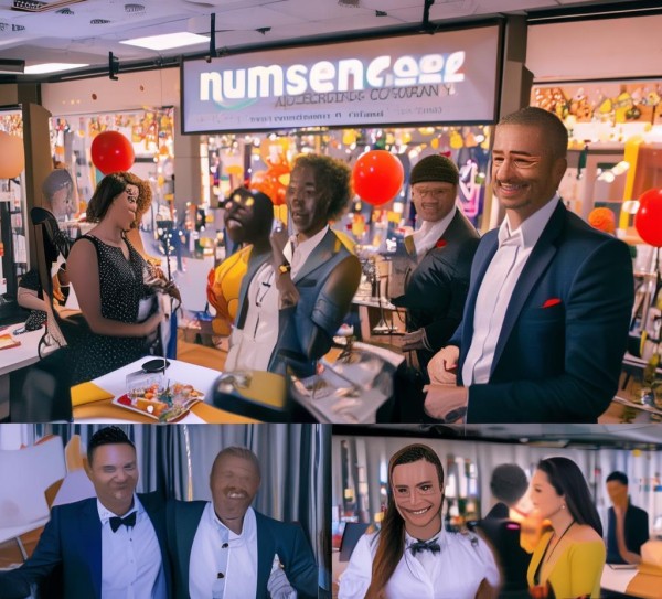 筹备年会，numsense广告公司助力成功