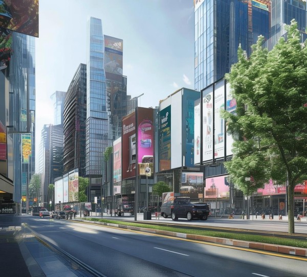 道路广告规划设计,让城市更美观与高效