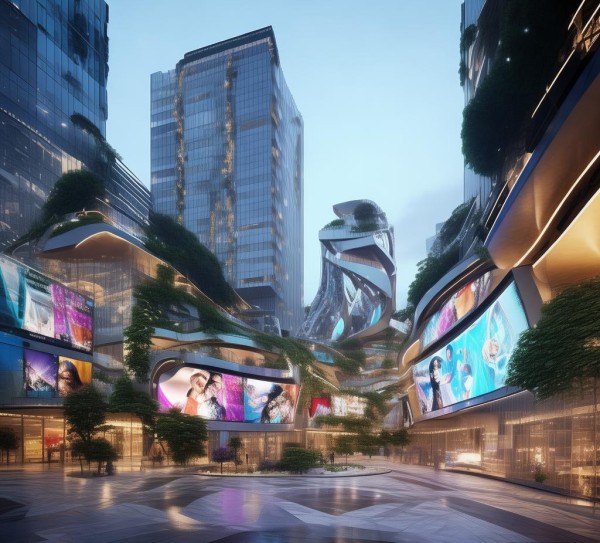 广告与展览,现代城市的新地标