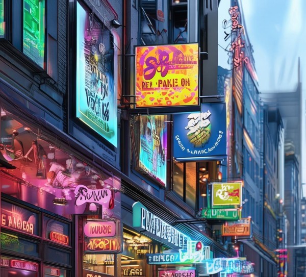 户外广告及店招设置规划