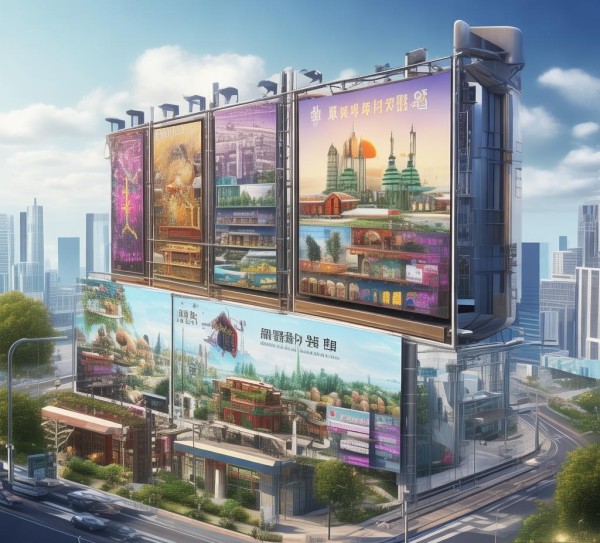 宜城市户外广告规划图集,城市品牌建设的重要载体