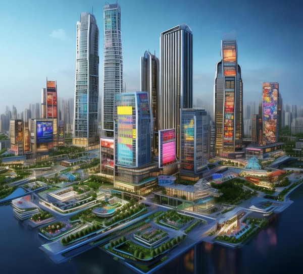 金山区广告设计规划图,城市形象的构建与传播