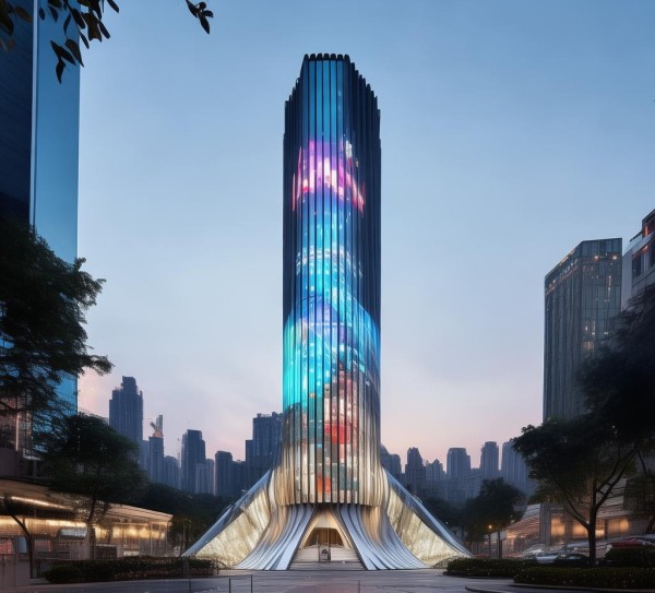 重庆落地广告牌规划设计,城市新地标