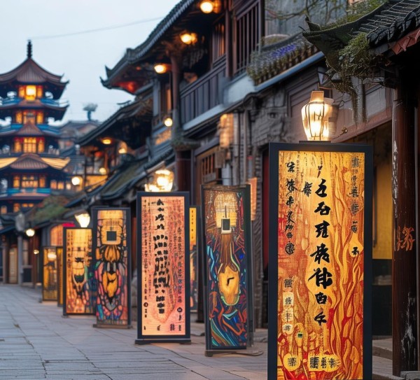 古韵淮阳,广告栏分布规划设计的艺术之旅