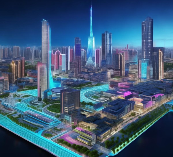 南通广告灯光设计规划图——智慧城市新方案