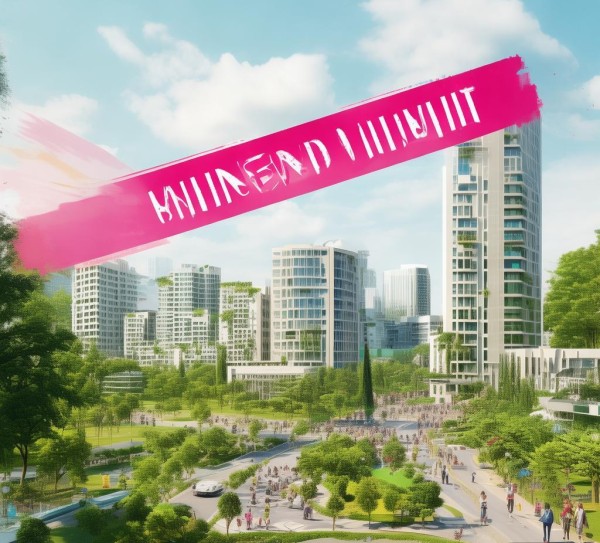 小区规划广告设计图,让城市更美好