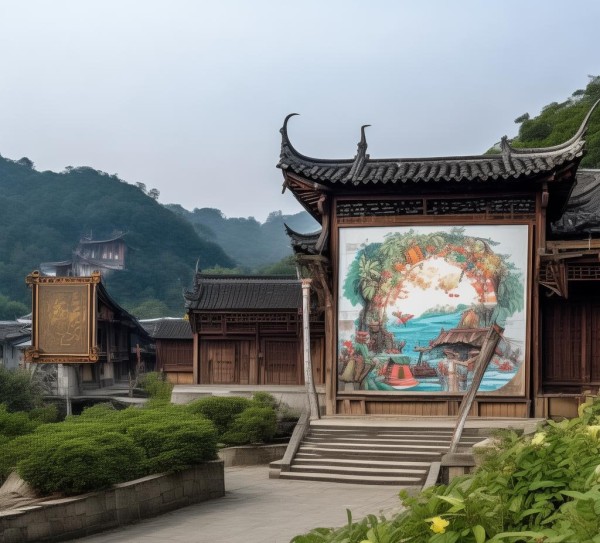 绩溪,户外广告的创新与传承