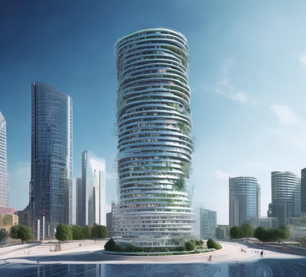广告展览产业园规划设计,构建垂直空间的未来城市