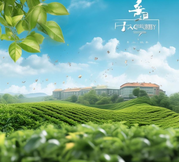 茶厂广告设计图，视觉与实际的完美结合