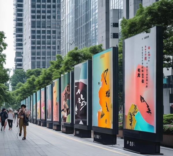 刘皮政府统一规划广告牌,新时代城市文化治理的新实践