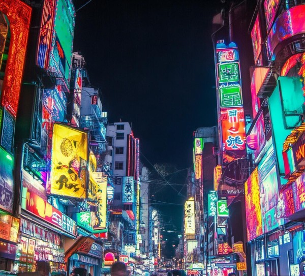 霓虹灯下的福州,城市美学之都