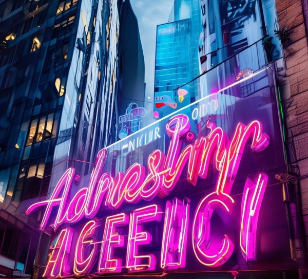 Your Journey with Our Advanced Advertising发光字，专业与创意的完美融合