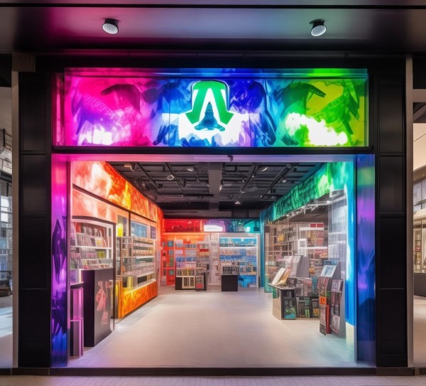 设计广告店，让品牌在商业空间中绽放光彩