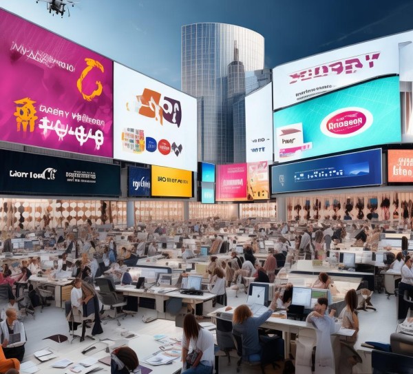 广告公司位于某个地缘位置，助力品牌故事与传播。