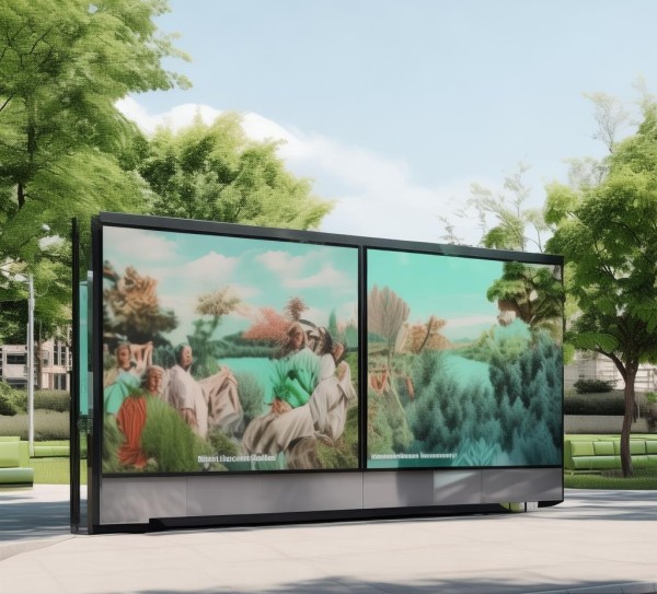 市政广告牌统一规划颜色,color uniforming strategies for public park advertisement
