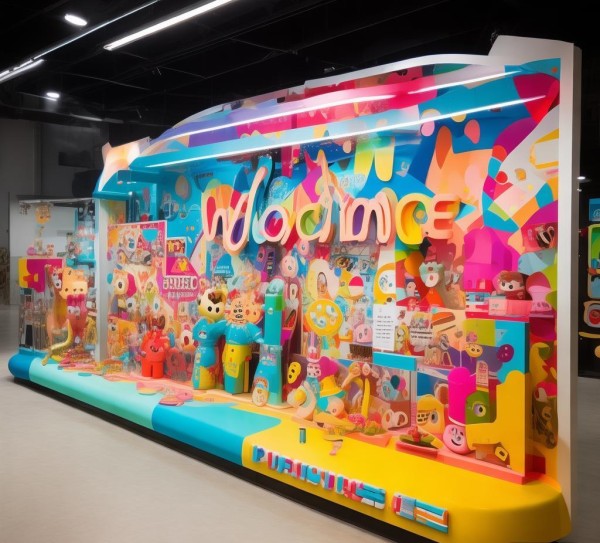 幼儿园广告公司宣传展板，吸引孩子注意力的视觉盛宴