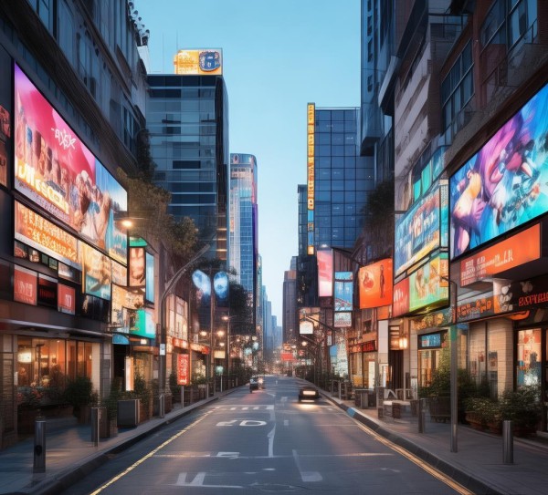路径两侧广告规划设计,让城市更美观