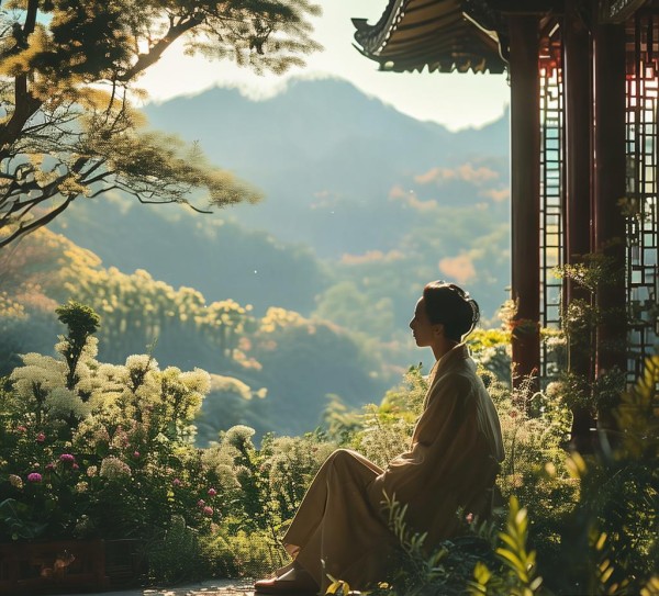 传递时代精神的隐逸空间,百岁山广告案例