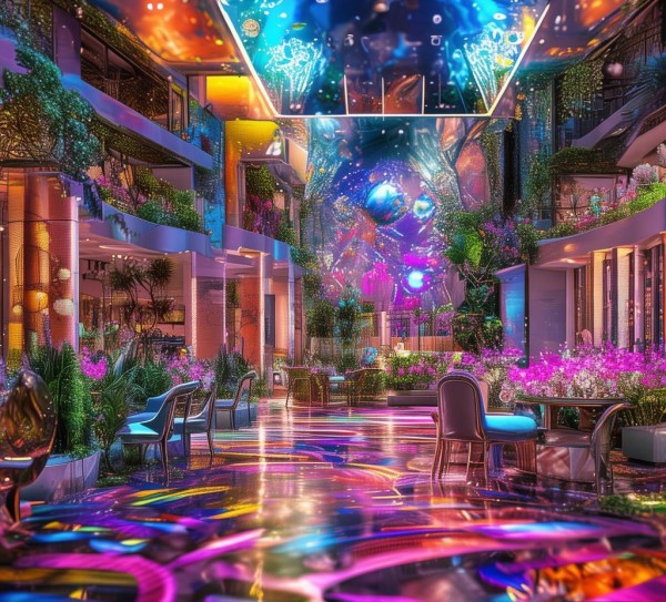 一场视觉盛宴,场地规划设计广告图片,视觉盛宴,创意与设计的艺术盛宴。