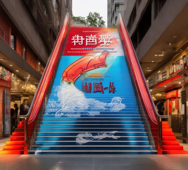 济南宣传楼梯广告公司，助您广告更上一层楼——专业、精准、高效