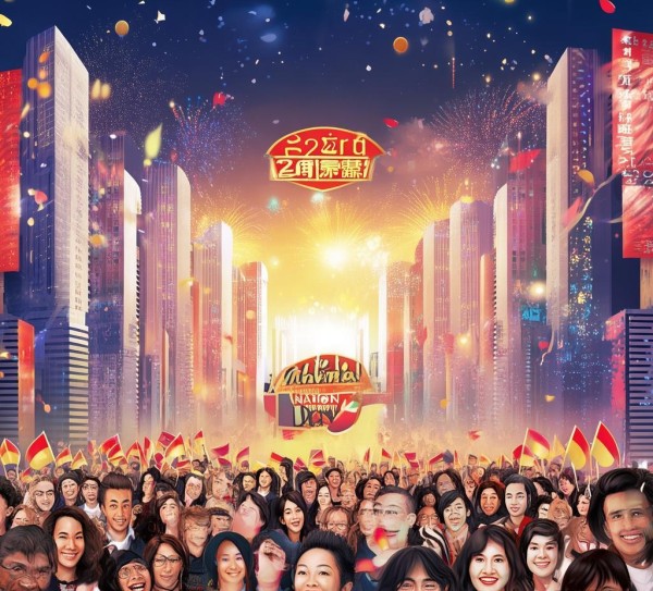 223年国庆广告公司宣传背景图