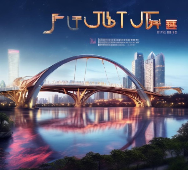 广东跨线桥,广告图说的未来
