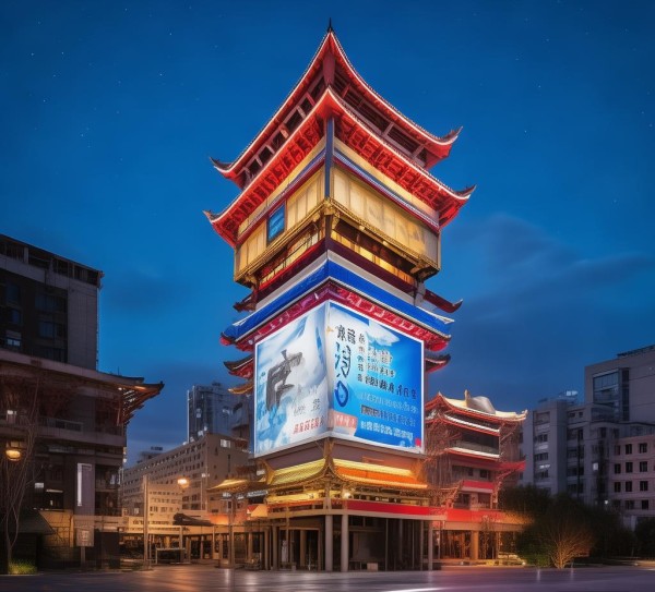 陕西广告牌,创新与融合
