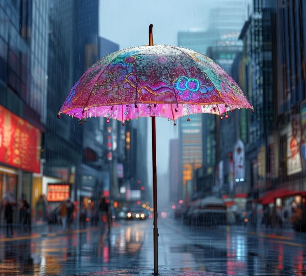 雨伞广告，城市文明的见证者与守护者