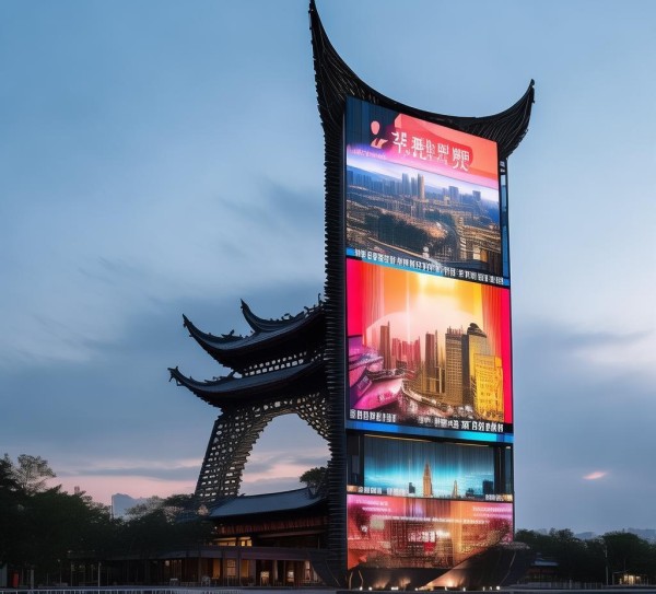 邵阳地标广告牌,文化与科技的完美融合广告牌