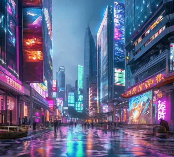 富阳广告设计，未来城市的一方天地