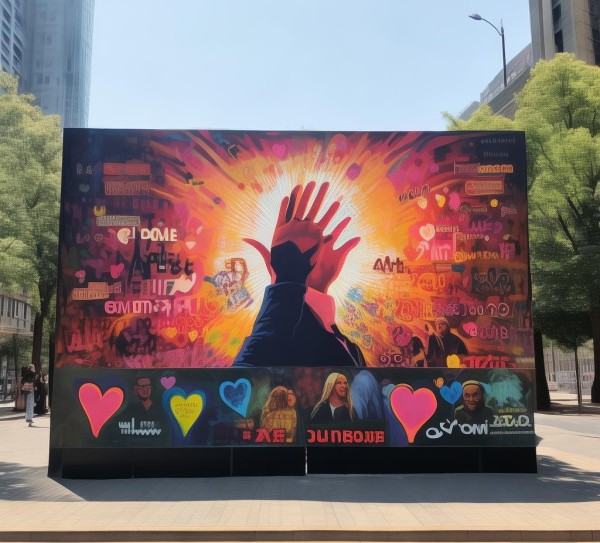 社区宣传广告，一场传递爱与力量的无声行动